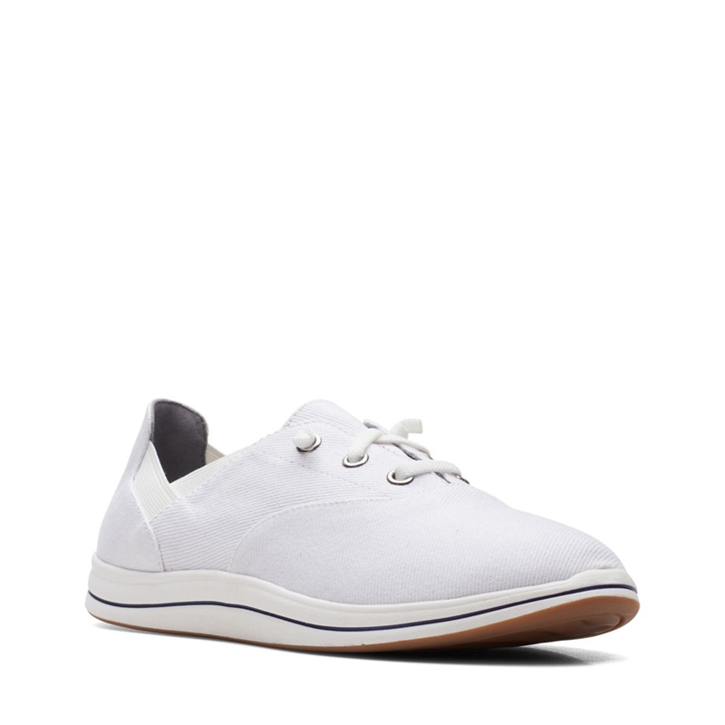 Baskets Clarks Breeze Ave Blanche Femme|KBO-4469958