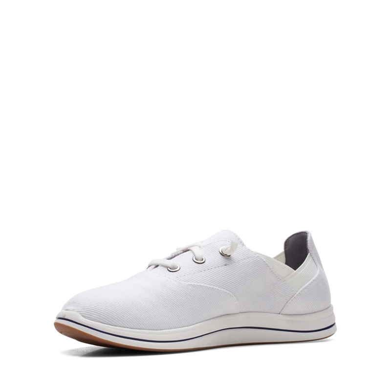 Baskets Clarks Breeze Ave Blanche Femme|KBO-4469958