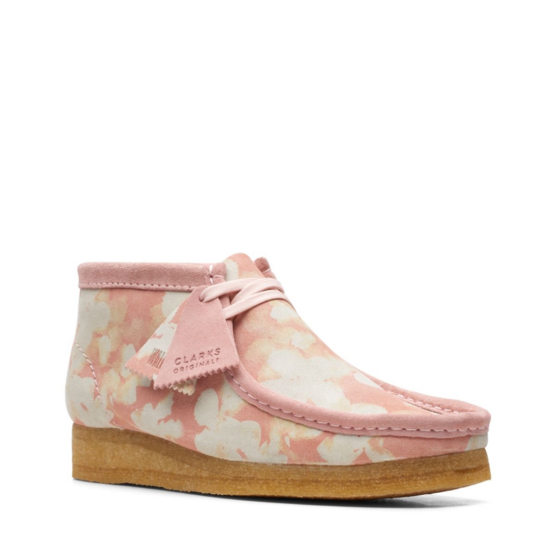 Bottes Du Désert Clarks Floral Rose Femme|GZA-3408983