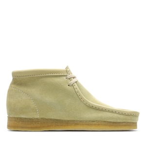 Bottes Du Désert Clarks Maple Daim Vert Clair Femme|UNR-8145280