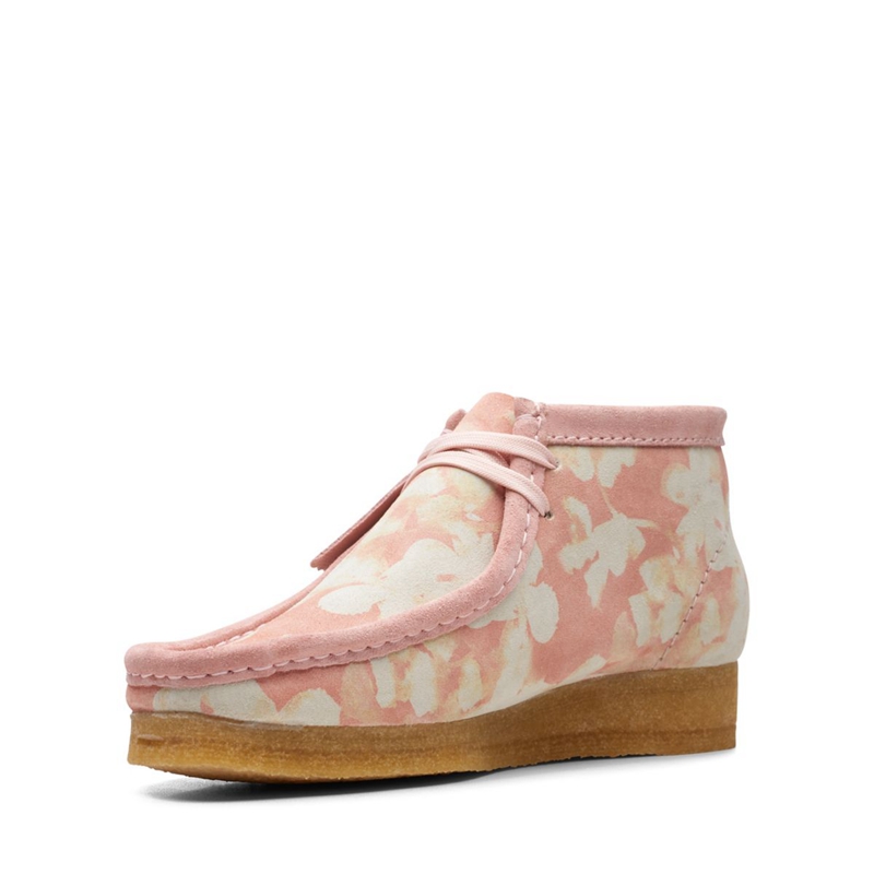 Bottes Du Désert Clarks Floral Rose Femme|GZA-3408983