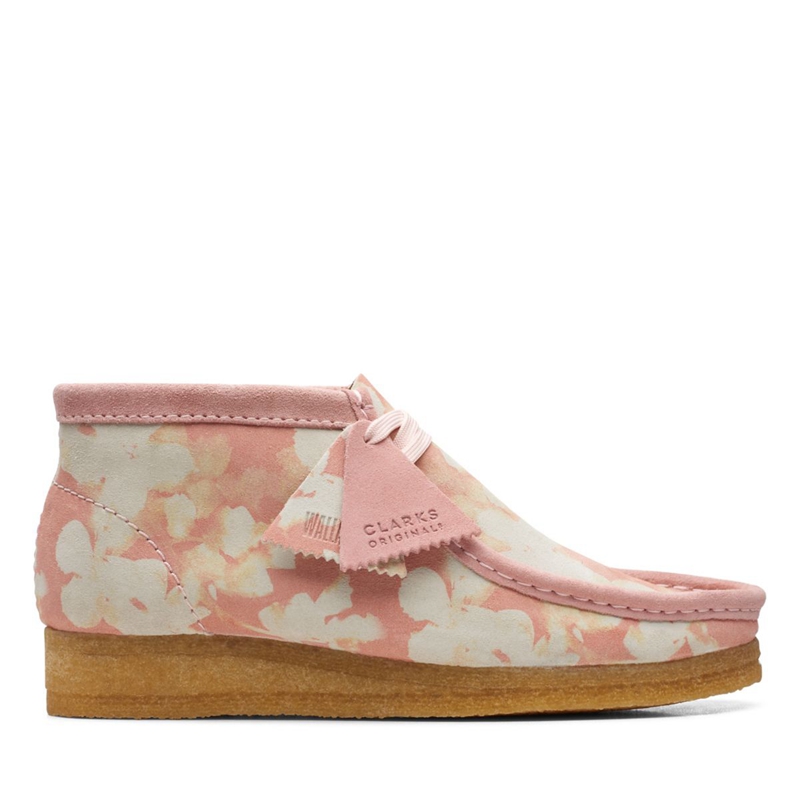 Bottes Du Désert Clarks Floral Rose Femme|GZA-3408983