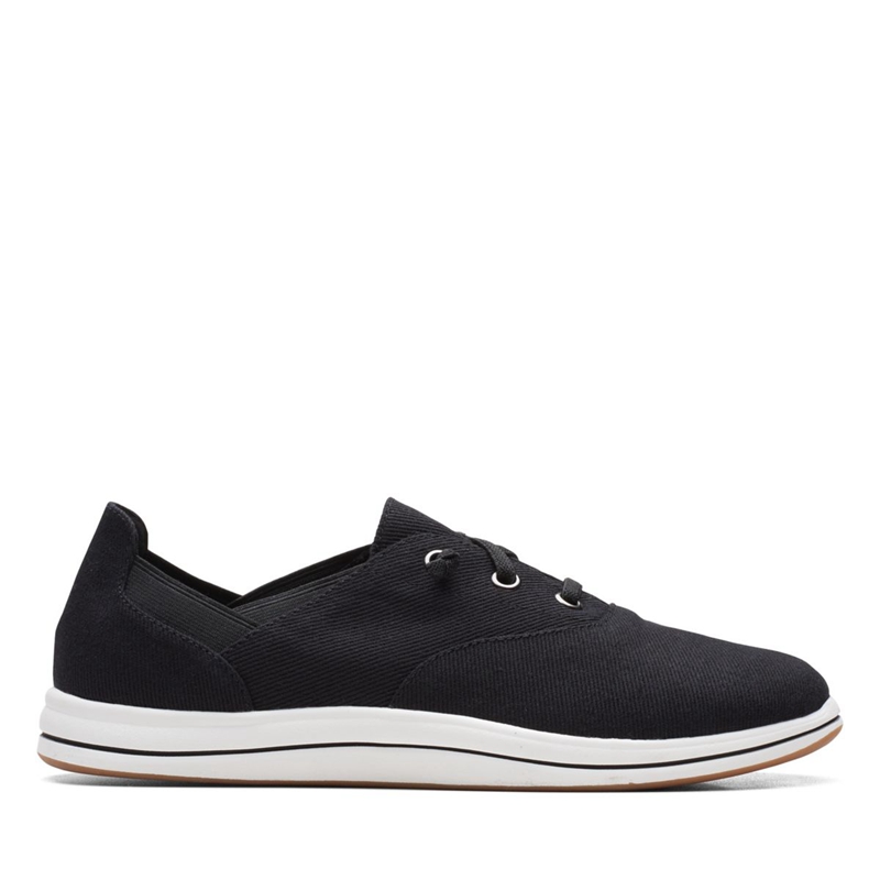 Baskets Clarks Breeze Ave Noir Femme|UII-4783618