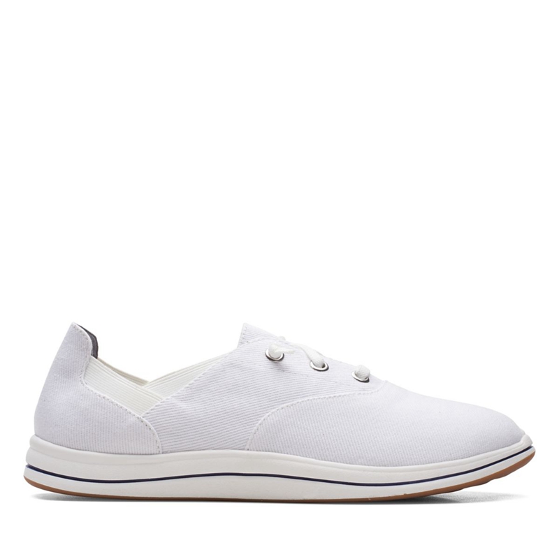 Baskets Clarks Breeze Ave Blanche Femme|KBO-4469958