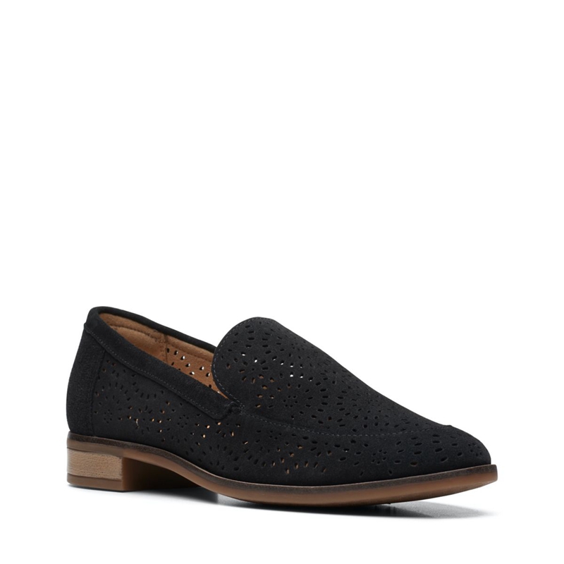 Mocassin Clarks Trish Calla Noir Femme|CEW-3494821