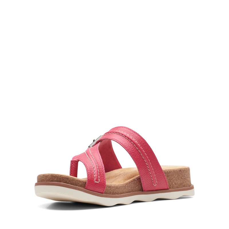 Sandales Clarks Brynn Madi Cuir Fushia Femme|OTN-3264789