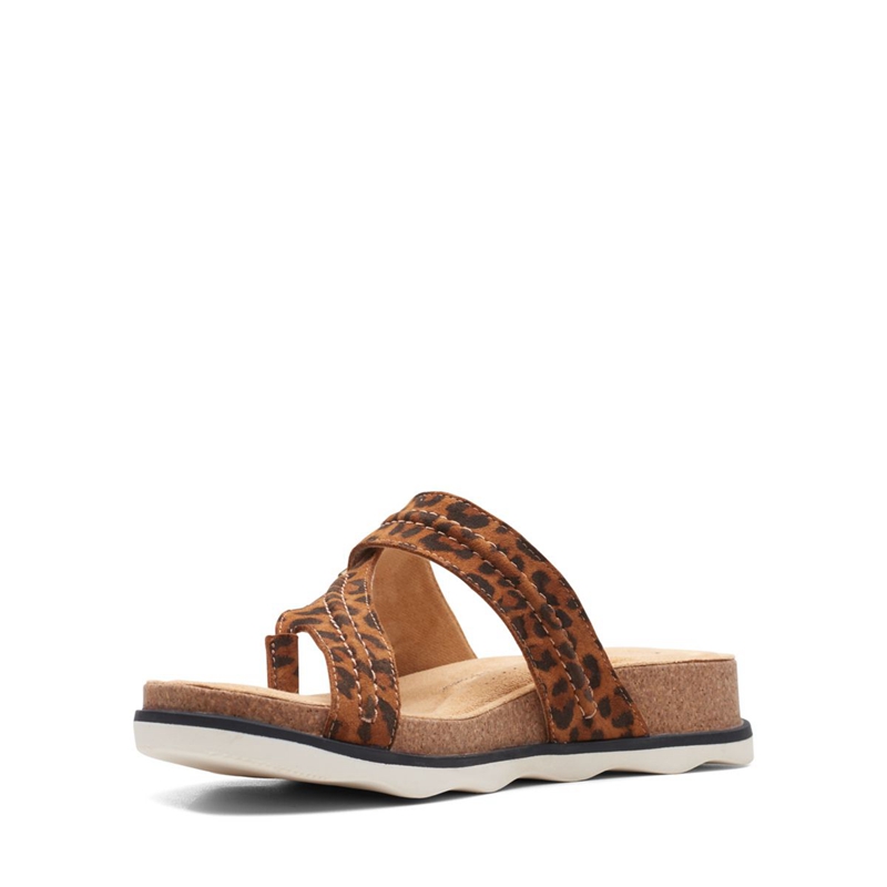 Sandales Clarks Brynn Madi Print Leopard Femme|BTV-2063931