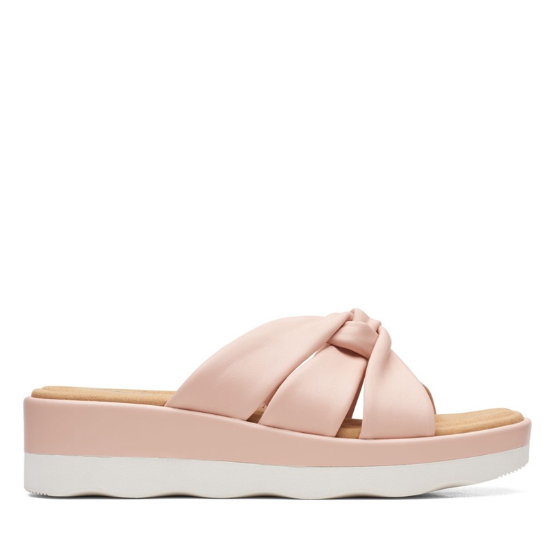 Sandales Clarks Clara Charm Rose Clair Femme|QSK-8422864