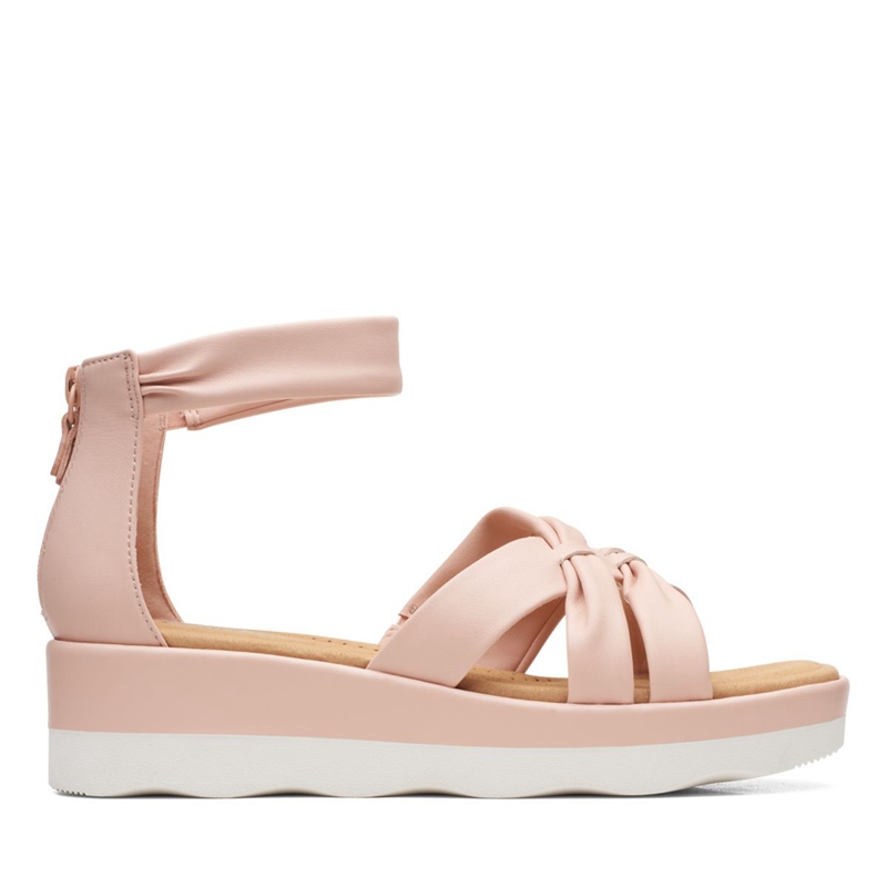 Sandales Clarks Clara Rae Rose Clair Femme|PJS-7040532