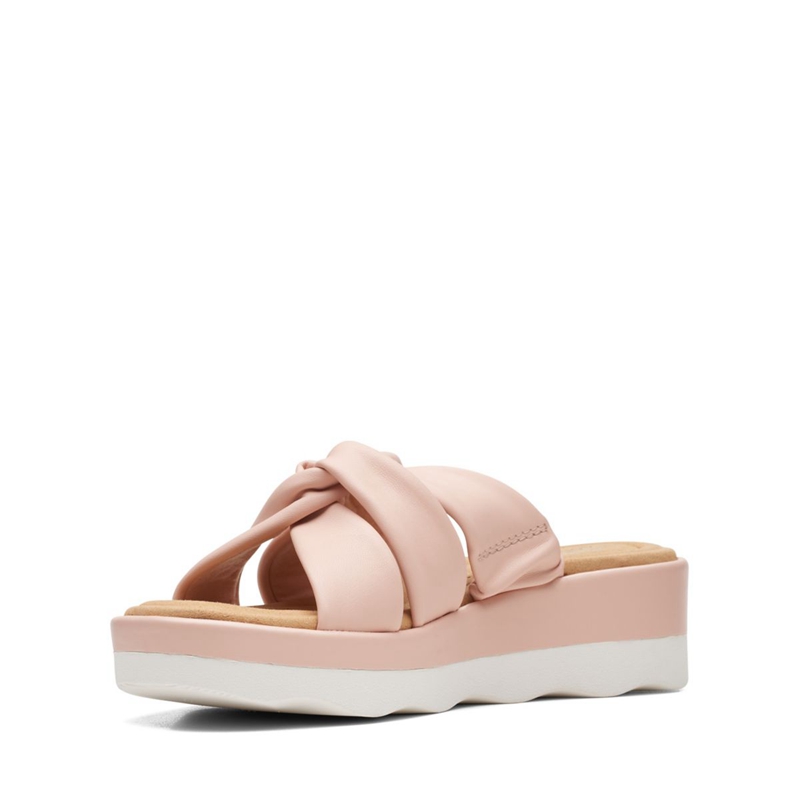 Sandales Clarks Clara Charm Rose Clair Femme|QSK-8422864