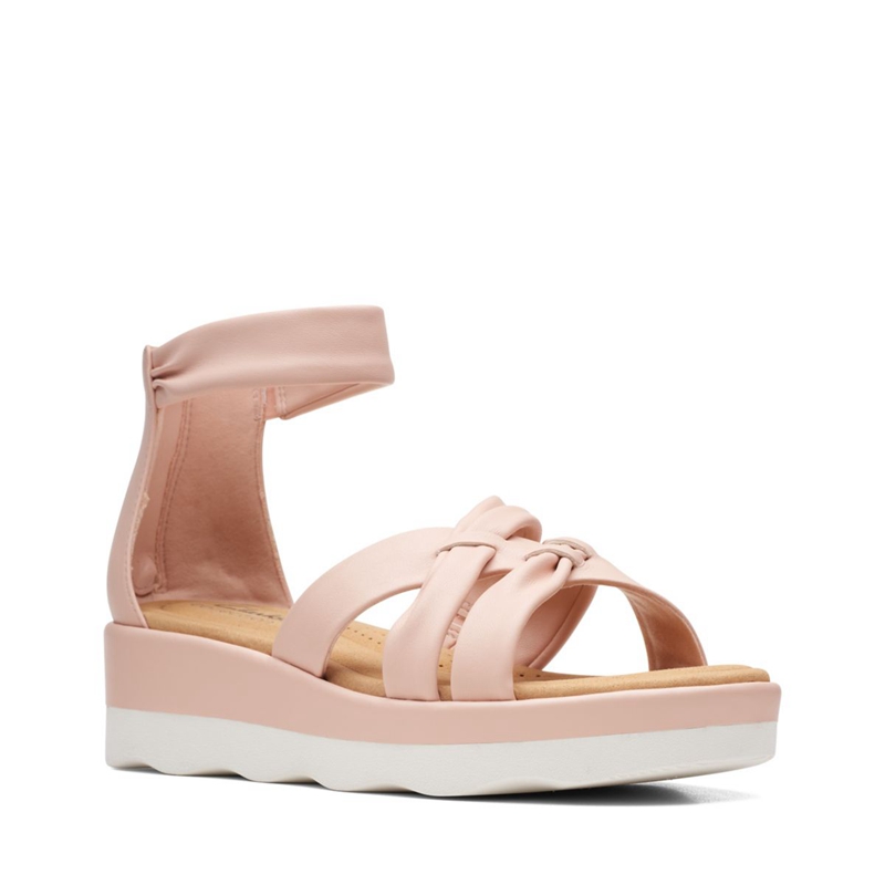 Sandales Clarks Clara Rae Rose Clair Femme|PJS-7040532