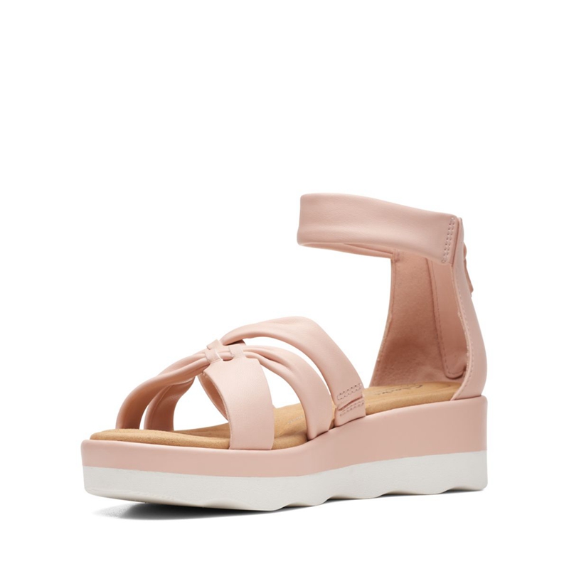 Sandales Clarks Clara Rae Rose Clair Femme|PJS-7040532