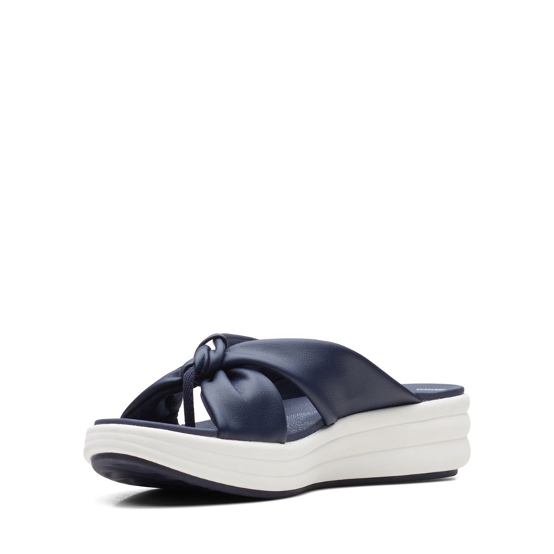 Sandales Clarks Drift Ave Bleu Marine Femme|JDI-6085540