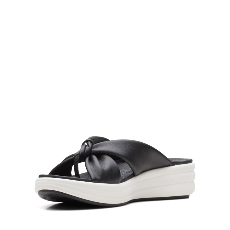 Sandales Clarks Drift Ave Noir Femme|WLD-2316976