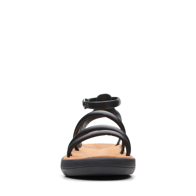 Sandales Clarks Jemsa Style Cuir Noir Femme|BWS-2065465