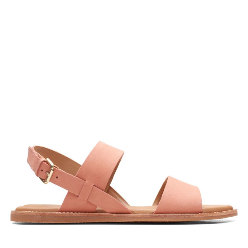 Sandales Clarks Karsea Brides Corail Clair Femme|MSW-5146560