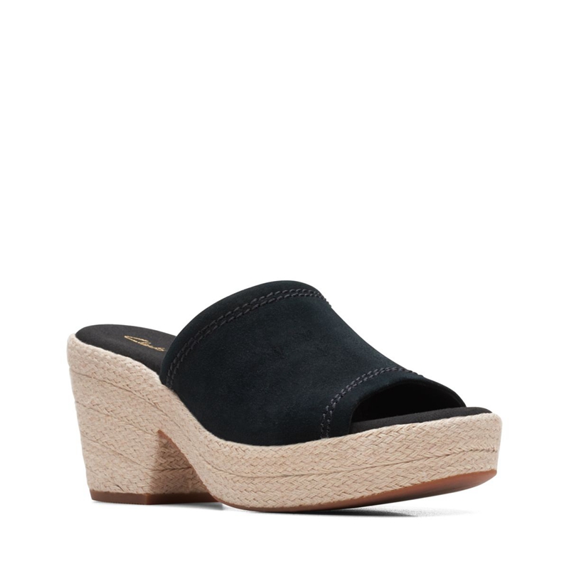 Sandales Clarks Maritsa70Slide Sde Noir Femme|QWP-2945850