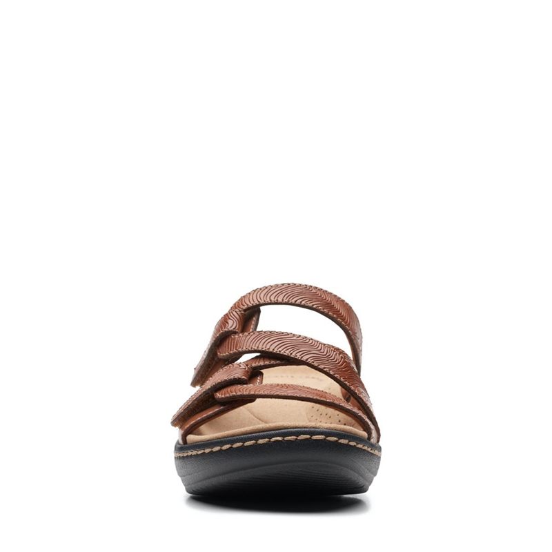 Sandales Clarks Merliah Karli Tan Marron Femme|TUJ-0241383