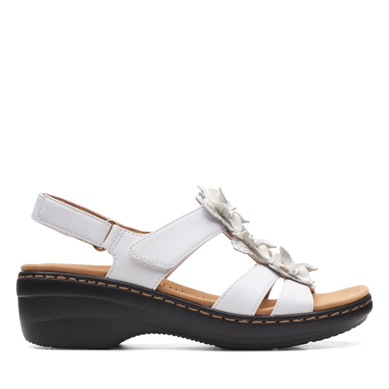 Sandales Clarks Merliah Sheryl Blanche Femme|WGC-1428424