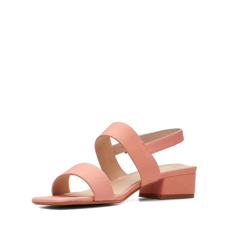 Sandales Clarks Seren25 Brides Light Coral Corail Clair Femme|NPW-5959744