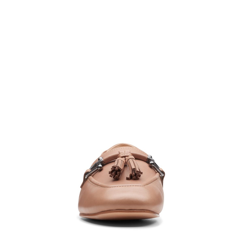 Escarpins Clarks Pure 2 Tassel Praline Combi Marron Femme|ZRY-0334571