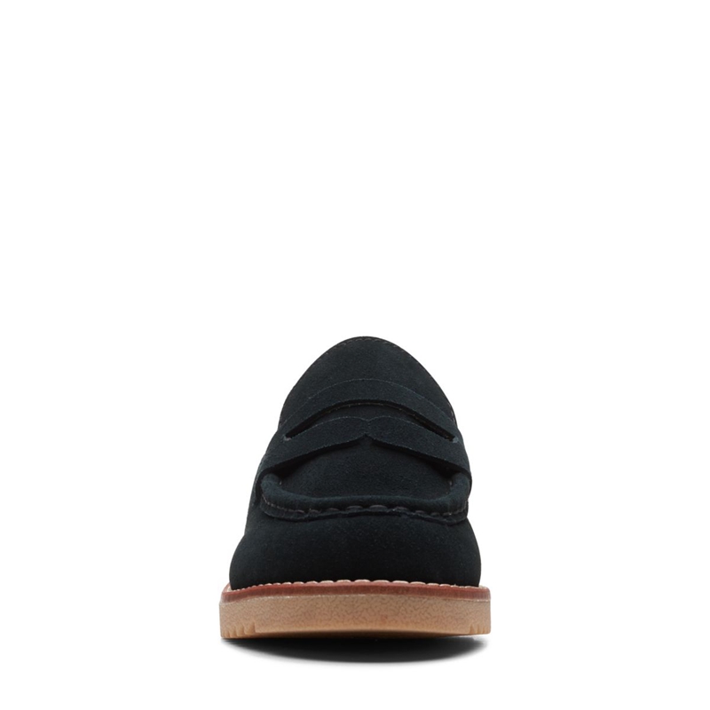 Loafers Clarks Eden Style Sde Noir Femme|AQT-5572466