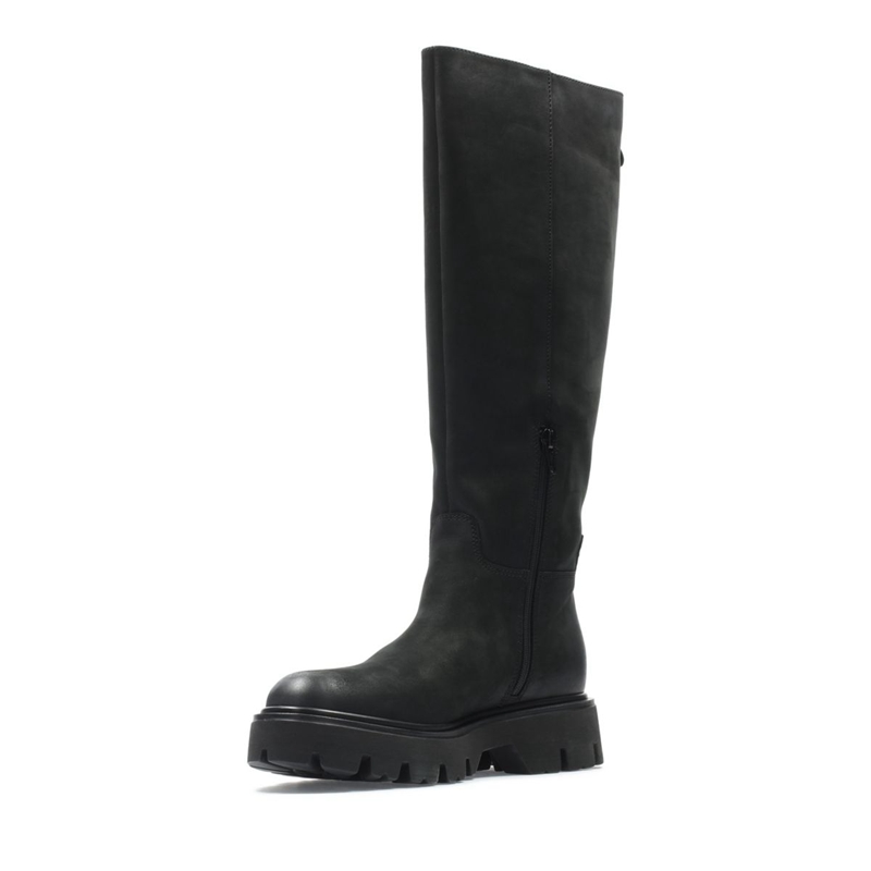 Bottes Hautes Clarks Motive Hi2 Nubuck Noir Femme|KOO-6315342