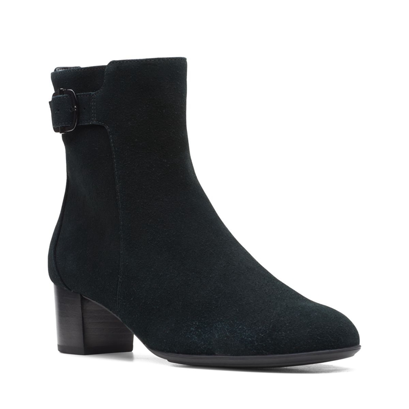 Bottes à Talons Clarks Linnae Up Sde Noir Femme|HIC-7847678