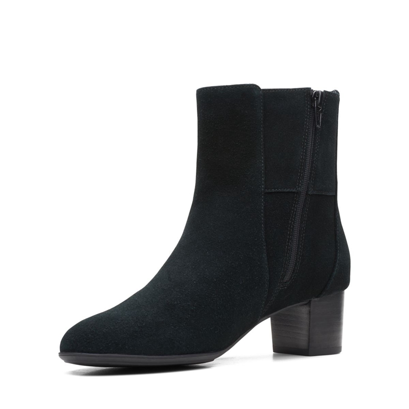 Bottes à Talons Clarks Linnae Up Sde Noir Femme|HIC-7847678