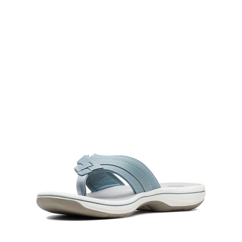 Tong Clarks BREEZE SEA Bleu Femme|SYV-0497053