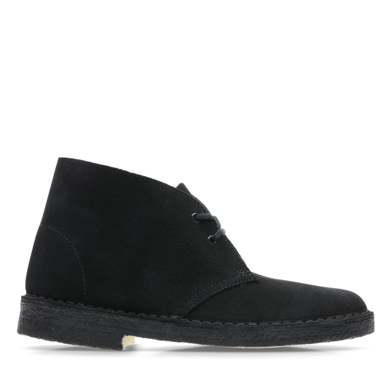 Bottes Du Désert Clarks Sde Noir Femme|QID-1200130