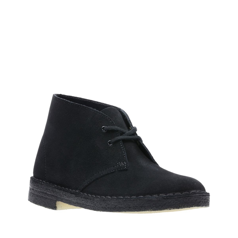 Bottes Du Désert Clarks Sde Noir Femme|QID-1200130