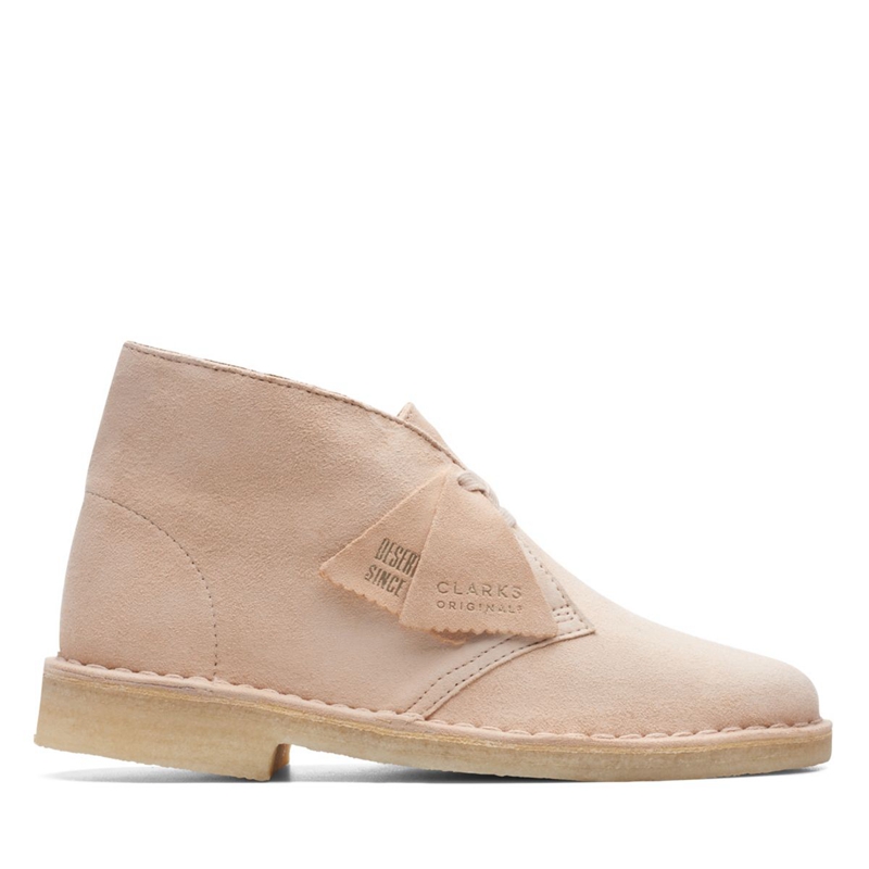 Bottes Du Désert Clarks Natural Daim Beige Femme|FQE-0674801