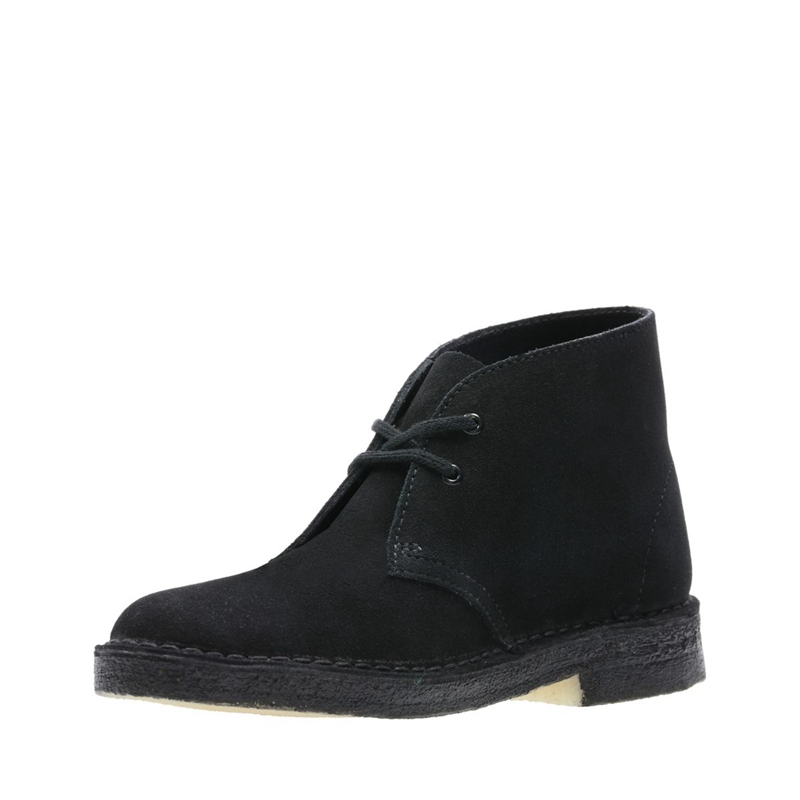 Bottes Du Désert Clarks Sde Noir Femme|QID-1200130