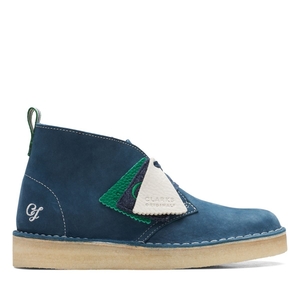 Bottes Du Désert Clarks Coal Combi Bleu Marine Femme|ISI-7515407