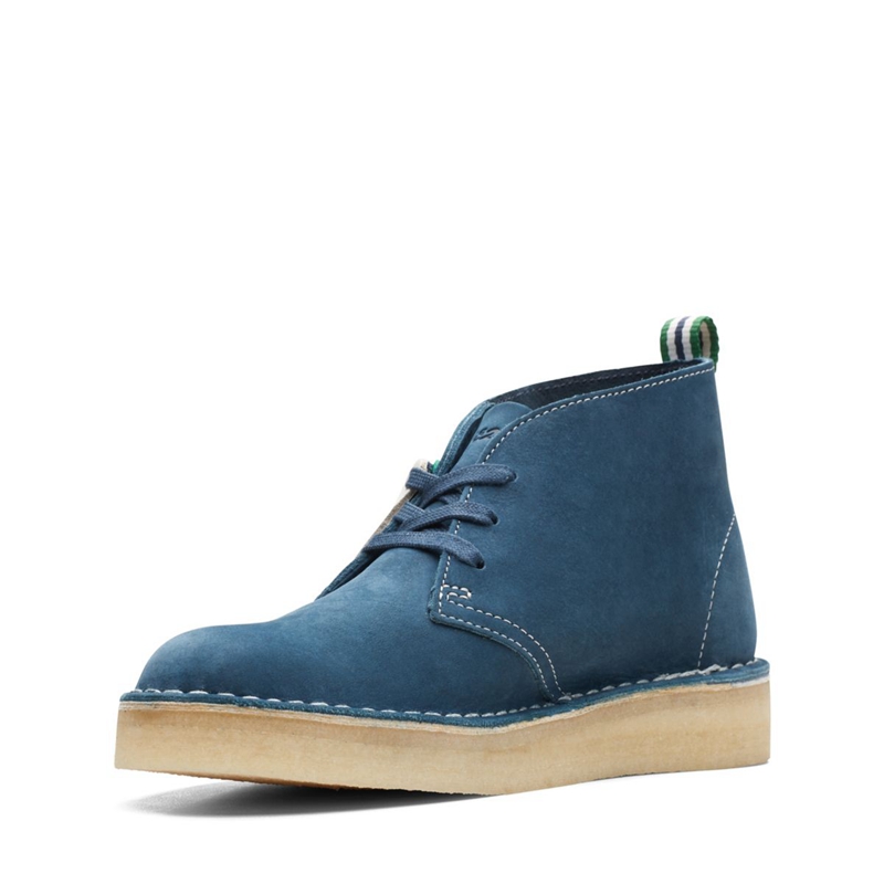 Bottes Du Désert Clarks Coal Combi Bleu Marine Femme|ISI-7515407