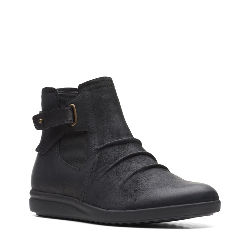 Bottes Chukka Clarks Tamzen Mid Noir Femme|EAS-0970692