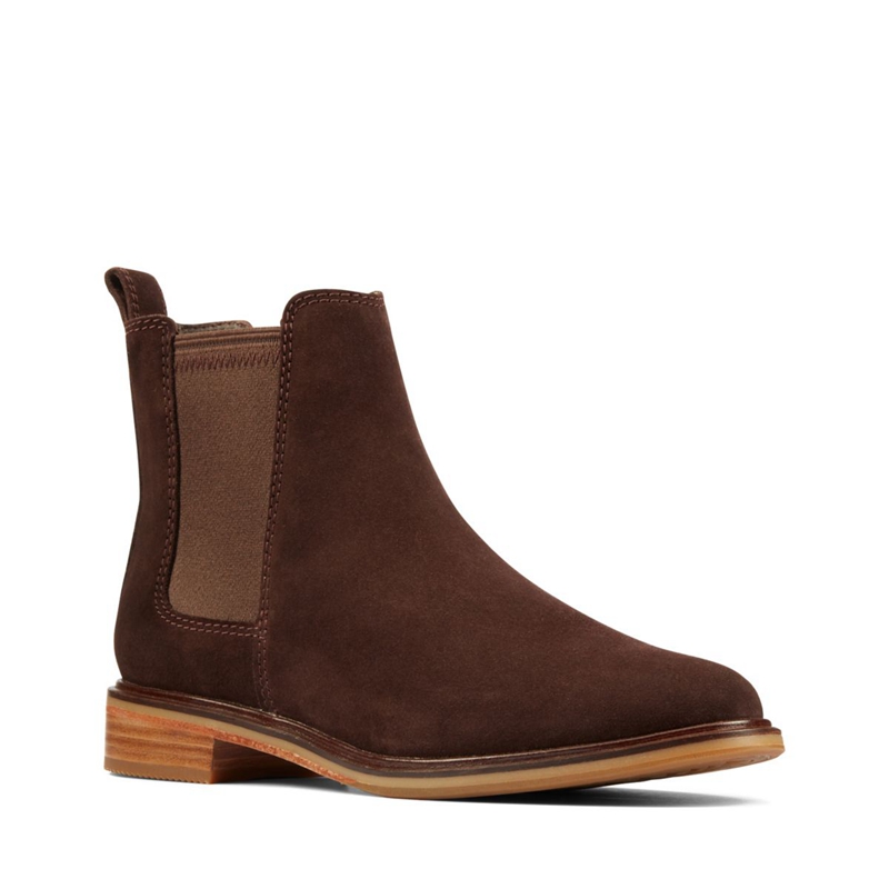 Chelsea Boots Clarks Clarkdale Arlo Marron Foncé Femme|OEM-5558878