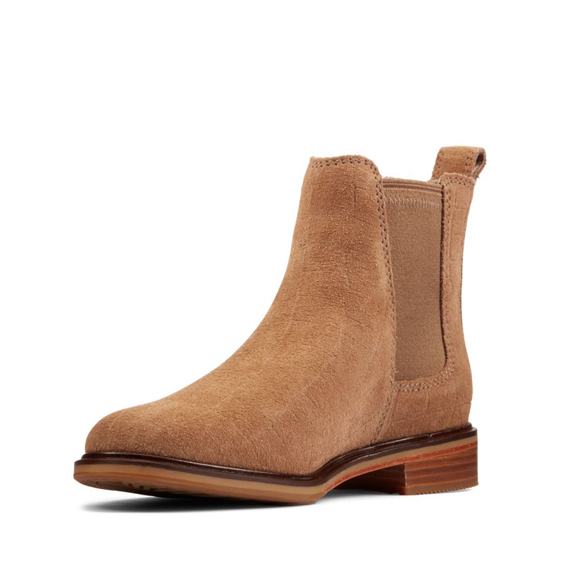 Chelsea Boots Clarks Clarkdale Arlo Marron Femme|DXM-6076677