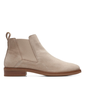 Chelsea Boots Clarks Memi Top Sand Marron Femme|FQM-8336589