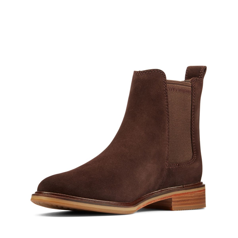 Chelsea Boots Clarks Clarkdale Arlo Marron Foncé Femme|OEM-5558878