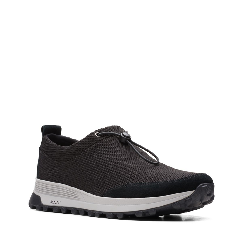 Baskets Clarks ATL Trek Vibe Synthétique Noir Homme|FSE-0364287