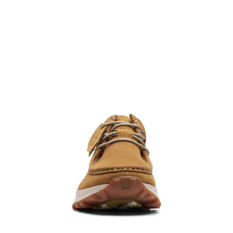 Baskets Clarks ATL Trek Wally Oakmoss Nubuck Kaki Homme|WHL-3151442