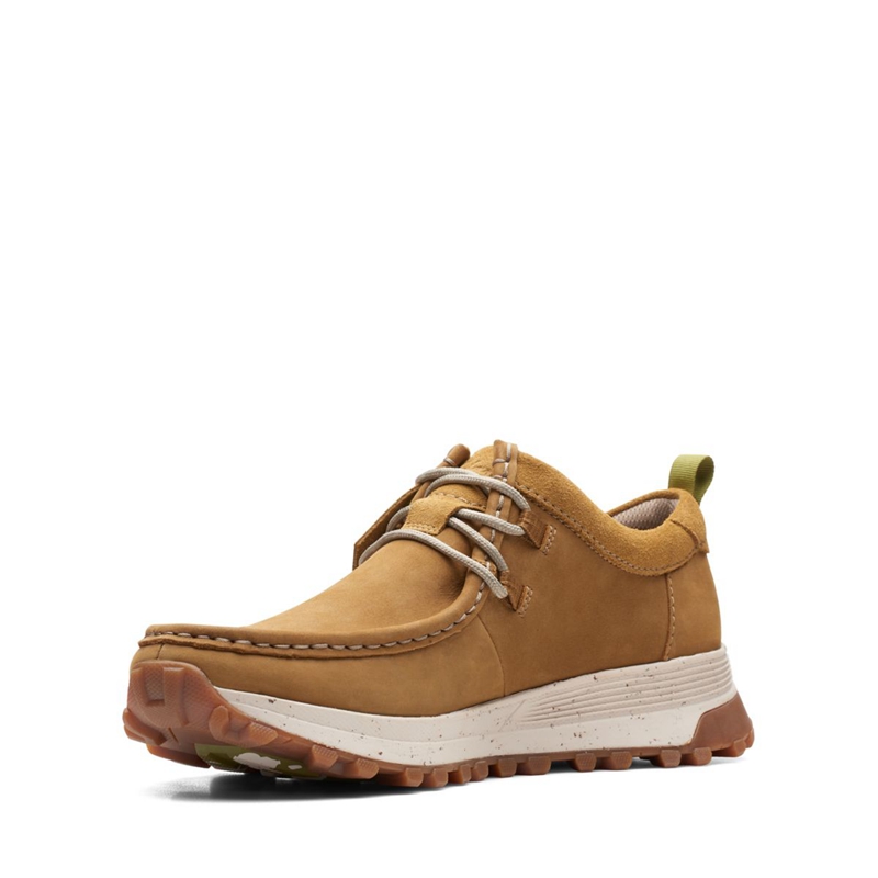 Baskets Clarks ATL Trek Wally Oakmoss Nubuck Kaki Homme|WHL-3151442