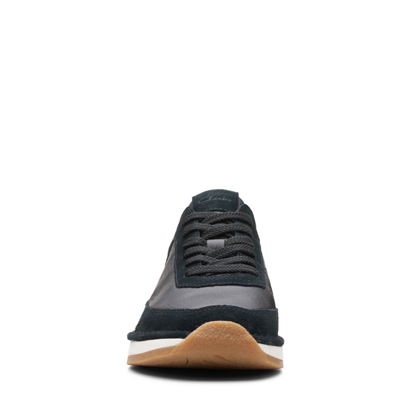 Baskets Clarks Craft Run Dentelle Combi Noir Homme|GCN-3344677