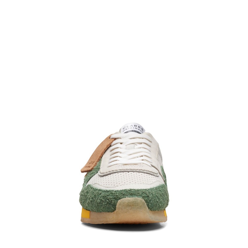 Baskets Clarks Tor Run Combi Vert Homme|BGW-2553869