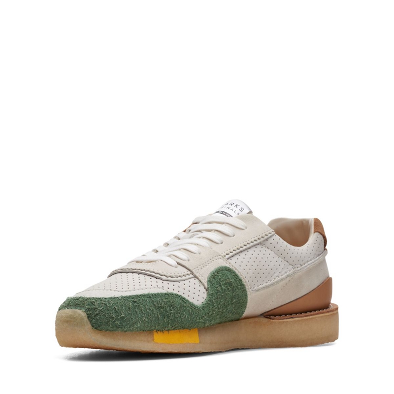 Baskets Clarks Tor Run Combi Vert Homme|BGW-2553869