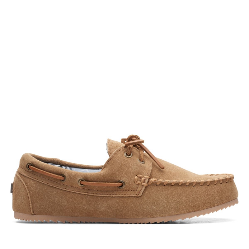 Mocassin Clarks Jordy Murl Cinnamon Kaki Homme|OEW-5223923