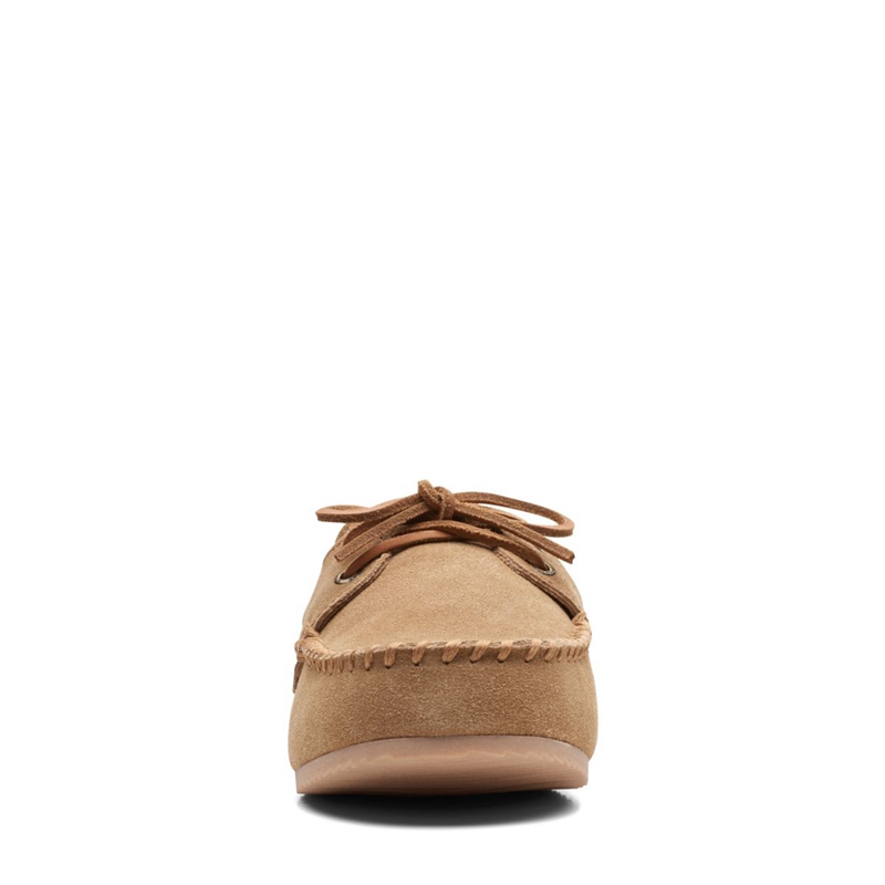 Mocassin Clarks Jordy Murl Cinnamon Kaki Homme|OEW-5223923