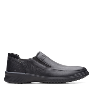 Mocassin Clarks Donaway Step Cuir Noir Homme|MIM-5454172